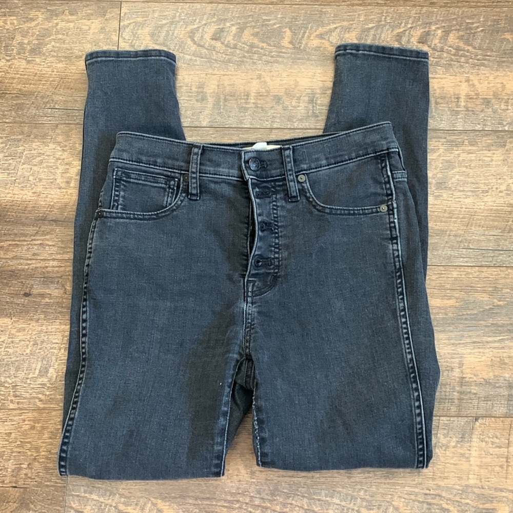 Madewell Jeans. Size 27 high-rise skinny. Washed Black